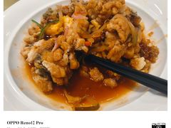 五柳糖醋鱼炸蛋-东豪园林海鲜酒家(南港路辅路店)
