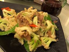 X0酱台山花炒肥牛-金城大酒店-中餐厅(汾江中路店)