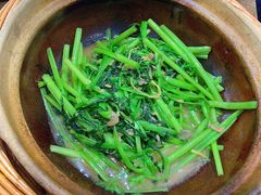 啫啫虾酱空心菜-熠盛粤味(永康路店)