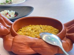 清炒蟹粉配荞麦包-RIVIERA 松鹤楼(外滩店)