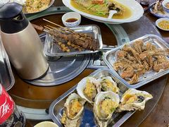 椒盐游水濑尿虾-蚝得喜海鲜(东城店)