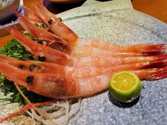 甜虾刺身-気楽亭和食料理(气乐亭大世界本店)