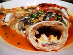 双色蒸水库大鱼头-君庭中餐馆(华强路店)