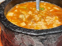 石锅鸡汤豆腐-绿茶餐厅(深南广场万科店)