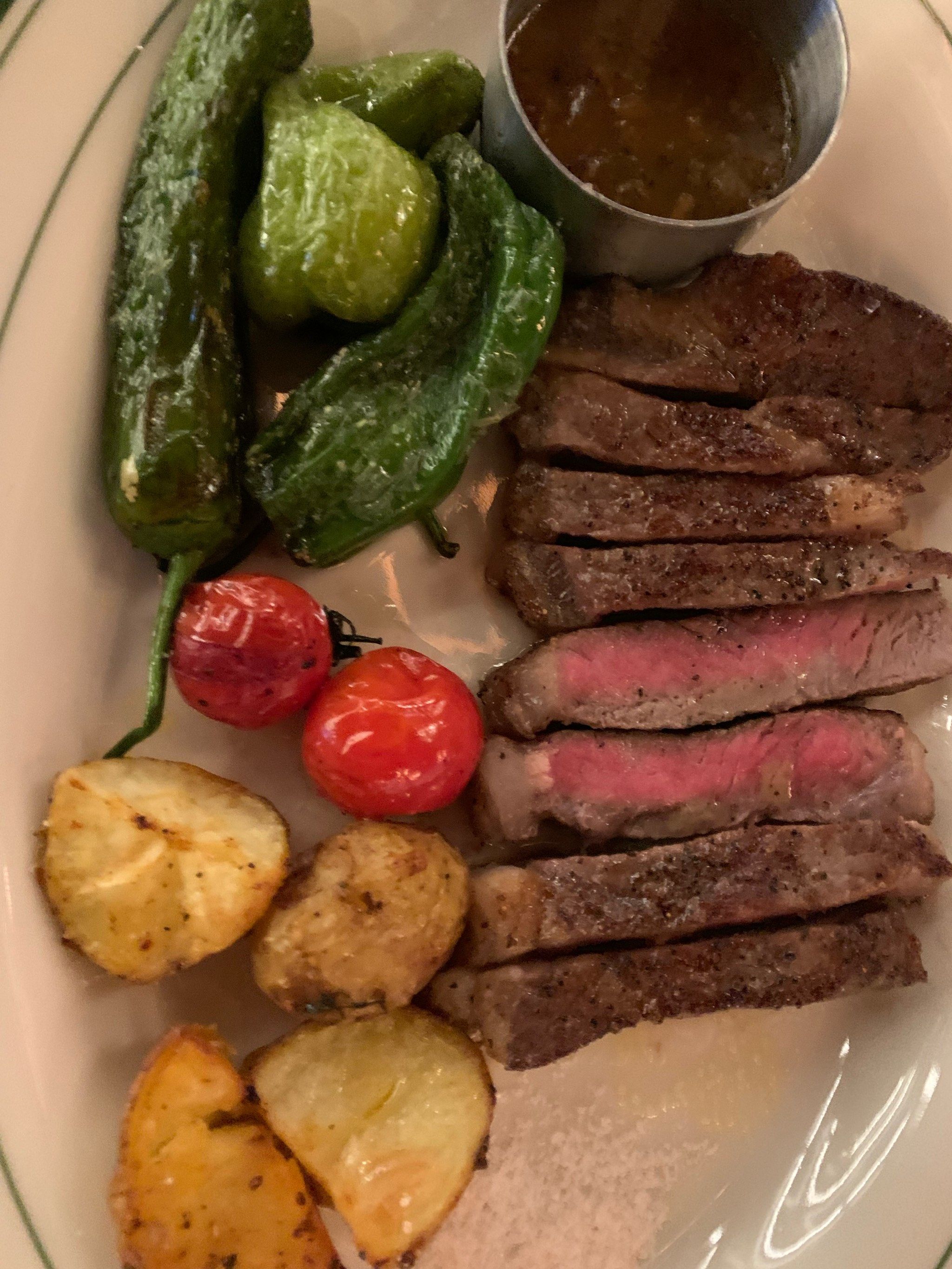 米其林餐厅吃牛排体验