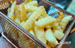 French Fries with Tomato Ketchup