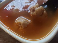 番茄丸子汤-老家猪肝面(石油路店)