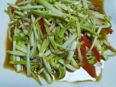 韭黄肉丝-百味园土菜馆(迎宾东路店)