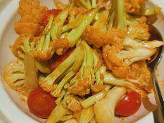 干锅有机菜花-船歌·鱼水饺青岛菜(金狮广场店)