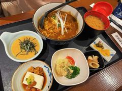 咖喱盖浇饭-纹兵卫手打荞麦面日料(虹桥本店)