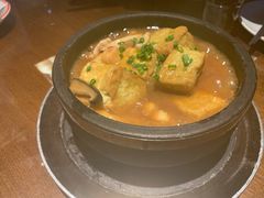 石锅养生黑豆腐-皇后餐厅-煲仔·小菜·打边炉(古北店)