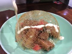 金箔油条虾-虎哥私房菜(馒头山店)