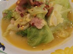 番茄培根炒包菜-萨莉亚意式餐厅(深圳北站店)