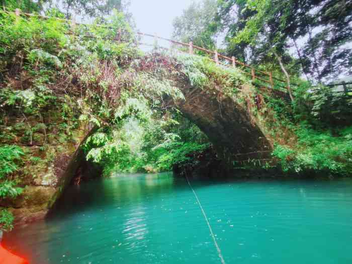 卧龙谷漂流-"因为想[爱心]近距离～接触一下美丽的卧龙.