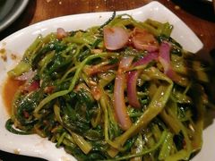 马拉盏炒通菜-大头虾越式风味餐厅(光明广场店)