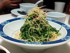 巧拌豆苗-径山十八道·风味民间菜(杭州总店)