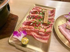 浇汁牛五花-梨川洞韩式烤肉(古子城店)