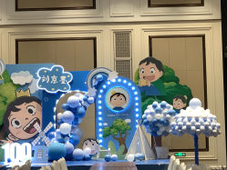 -九州派对生日布置宝宝宴·气球装饰.活动策划·求婚·百天宴满月宴周岁宴订婚宴寿宴婚房