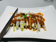 秋葵拌沙虫-黑明餐厅(白鹭洲店)