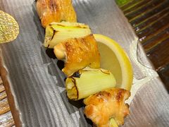 鸟鹏家鸡腿肉加葱-鸟鹏烧鸟居酒屋(熙龙湾店)