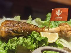部落非式炭烤羊小腿-马灯部落·西湖边的创意山景餐厅(虎跑动物园店)