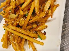 干煸藕丝-狮龙啤酒烧烤屋(建二路店)