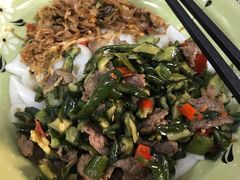 黄瓜皮炒牛肉-刘氏三和面馆