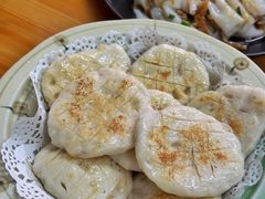 香煎墨鱼饼-汕尾小吃铜盘推(埔尾篮球场店)