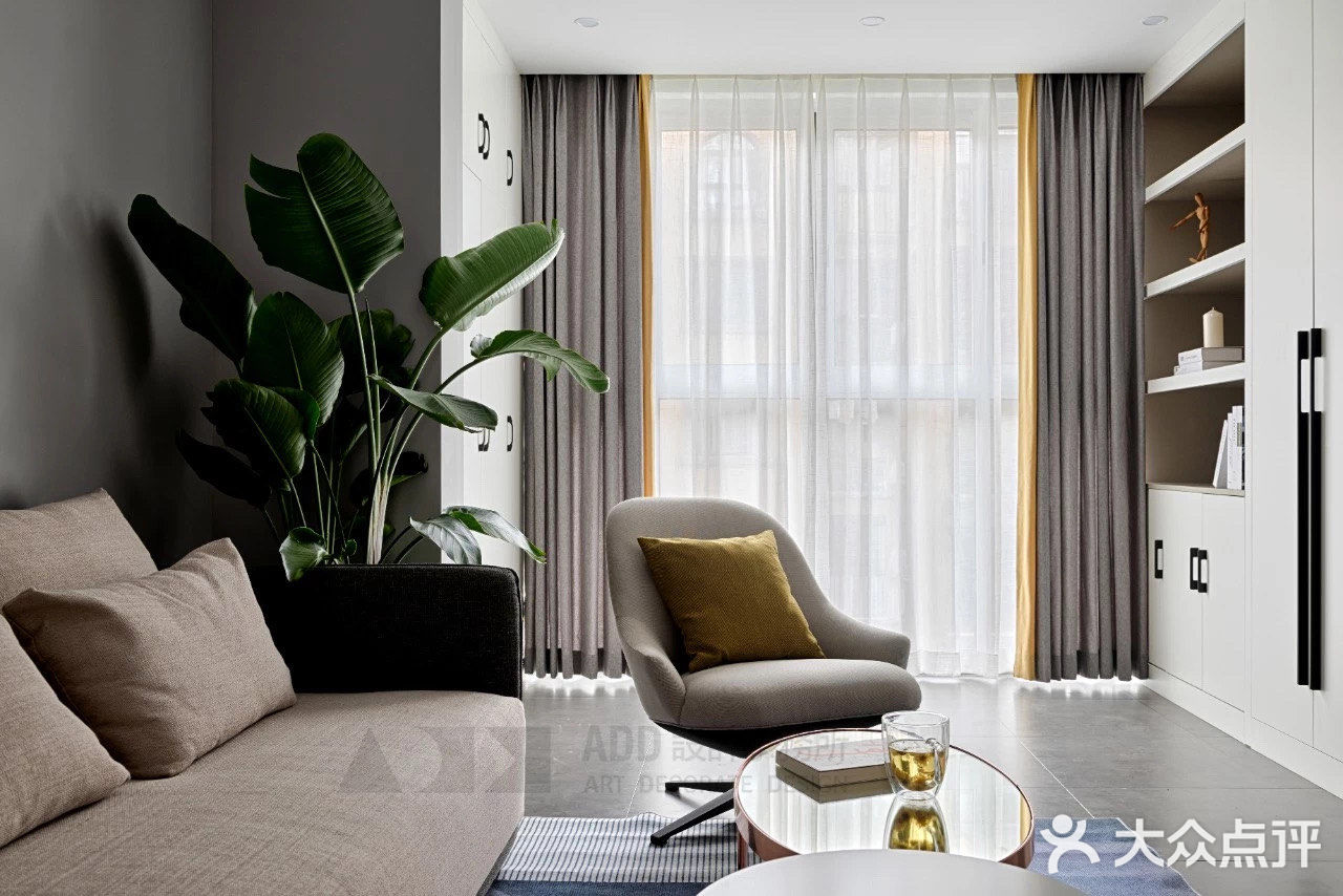 今日分享 90平北欧装修风格三居室，趣味十足