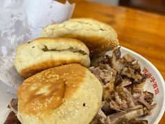 -京东一绝西海子西园烧饼夹肉