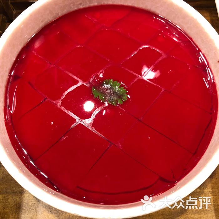 唇辣号重庆老火锅屠场鲜鸭血图片-北京重庆火锅-大众点评网