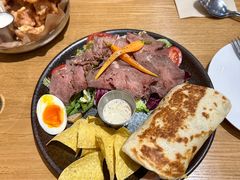 蜂蜜火腿三角豆泥拉法-HELLO 27 意面·沙拉·帕尼尼