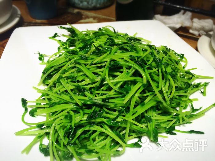 清炒有机豌豆苗