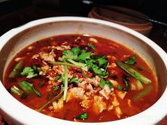 水煮肉片-绿茶餐厅(蓝色港湾店)