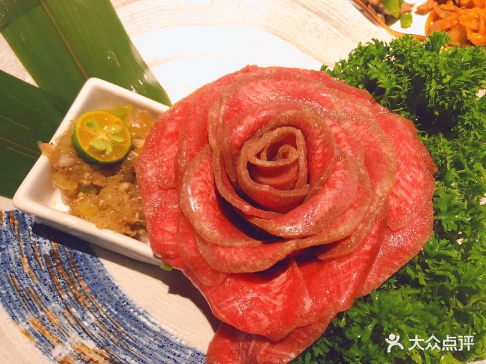 烧肉达人(嘉杰国际广场店)玫瑰牛舌图片