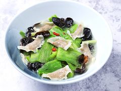凉瓜青云耳浸鱼皮角-品泉餐厅·大盆鱼·走地鸡