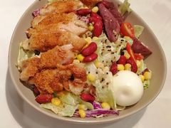 鸡肉温泉蛋沙律拌养生杂粮-打趸BTC·Breaktime cafe(北京路店)