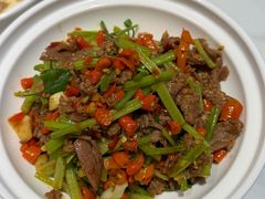 小炒黄牛肉-东流山烤鸭·家常菜(雨山龙湖店)