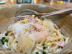 奶油培根半熟蛋意面-EN SPACE恩空间