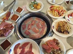 烤肉-北京汉丽轩海鲜烤肉自助火锅一体(中百店)