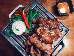 烤猪颈肉-荷花泰菜(东方新天地店)