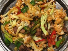 干锅有机菜花-巴依老爷新疆美食(清华东门店)