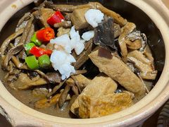 茶树菇素鸡堡-吴越荣记苏州菜·松鼠桂鱼100%活鱼现做(斜塘老街店)