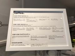 菜单-大酉·M Coffee(北京美术馆店)