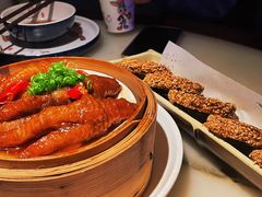 卤鸡爪-绿茶餐厅(光谷世界城步行街店)