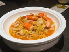 大虾炒菜芯-东莱海上(长宁来福士店)