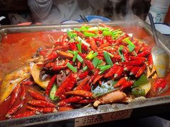 -探鱼·鲜青椒爽麻烤鱼(番禺万达店)