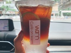 青柠气泡冷萃-Cafe on warm(丹霞店)