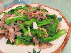 鸡什炒菜心-区海鸡场饭店(石壁店)