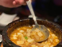 石锅鸡汤豆腐-绿茶餐厅(乐峰广场店)